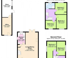 Five bedrooms semi-detached family home Toms Lane, Kings Langley - 13