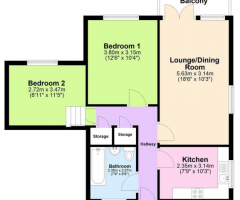 2 bed maisonette for sale The Nap, Kings Langley - 10