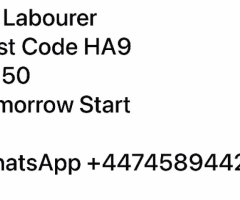 1 x Labourer Immideate Start