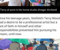 Terry Wood’s mini solo-exhibition at Woburn Gallery and online