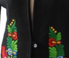 Women's handmade wool jacket